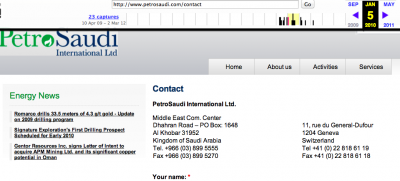 As late as January 2010 PSI did not even boast a London office