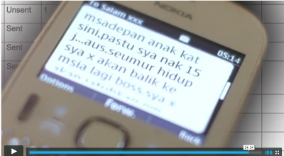  “Aku minta 15 juta dollar Australia lalu aku enda agi nikal pulai ke Malaysia. Aku enda ngelabuhka PM”