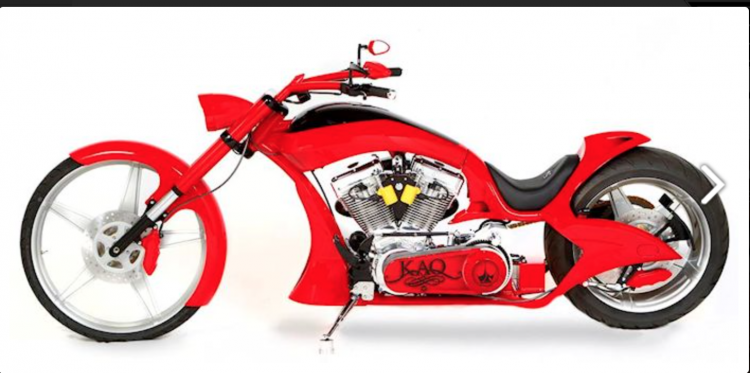 Ferrari motorbike