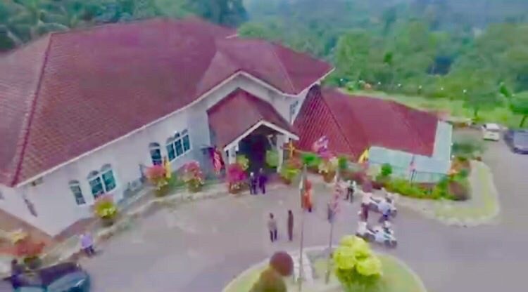 Adenan's house in Santubong has been converted into an election HQ stronghold in the manner of a Bond villain