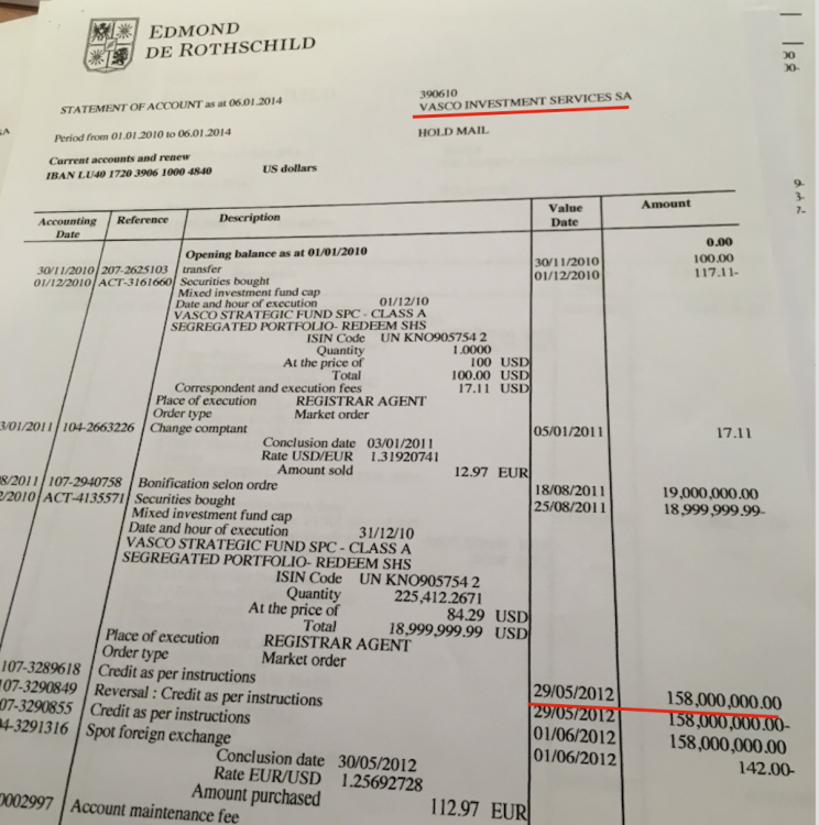 One of the payments from 1MDB stolen money from Jho Low's Blackstone BVI