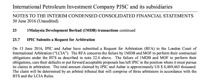 IPIC Half Year Report Nov 16th 2016