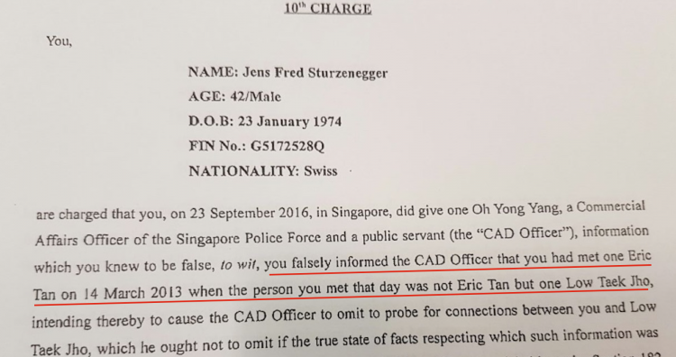 Two days after Najib launched the rushed bond issue in March 2013 for 1MDB, Jho Low met the Falcon Bank boss in Singapore who passed the money on to Najib