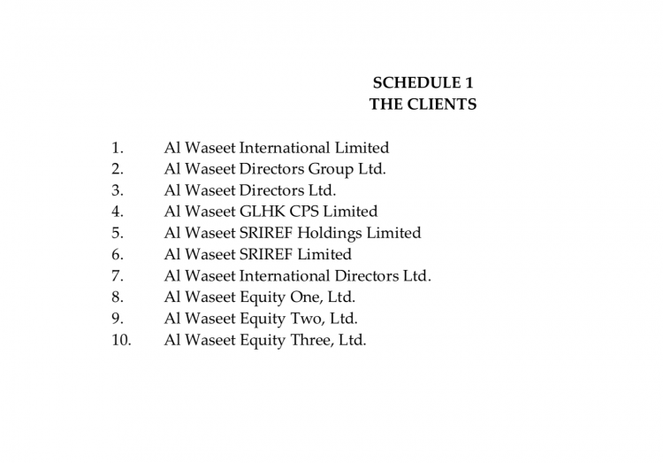 The bogus BVI subsidiaries