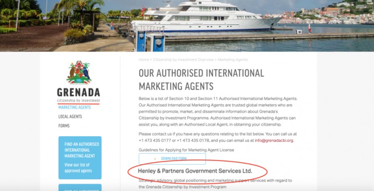 H&P retains a pre-eminent role in the management of Grenada's passport scheme according to the official site. However global enforcement agencies appear not to have been notified of the existence of Jho Low's Grenada passport.