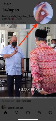 'Sweet' - Sultan of Johor gives his verdict on the latest antics of the Limpet PM protege of old? 